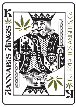 King of Weed Sticker